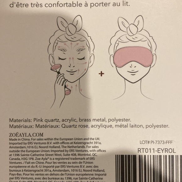 Facial Roller and sleep mask. NEW. - Picture 4 of 5